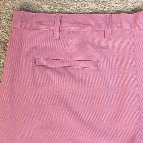 PGA Tour Perry Ellis Pink Flat Front Moisture Wicking UPF 50 Men's Shorts 42 - Picture 10 of 14